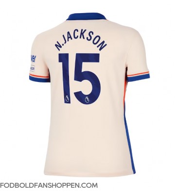 Chelsea Nicolas Jackson #15 Udebanetrøje Dame 2024-25 Kortærmet